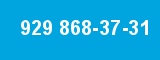 929 868-37-31 929 868-37-31